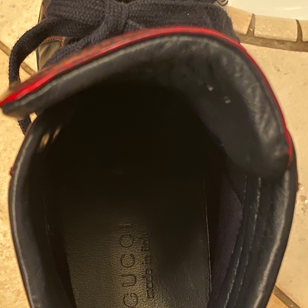 Men’s Gucci high top sneakers - Picture 7 of 7